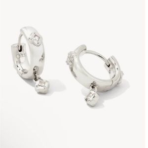 Kendra Scott Small Hoop Cuff Earrings NWT